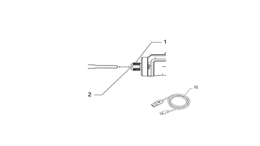 Part Location Diagram of 5140235-26 Black and Decker Usb Cable